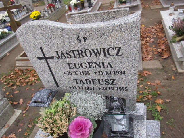 Eugenia Jastrowicz 1938 Maszewo - Grobonet - Wyszukiwarka osób pochowanych