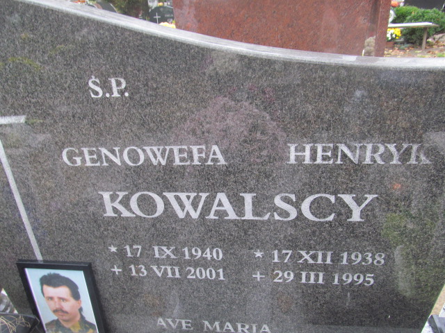 Genowefa Kowalska 1940 Maszewo - Grobonet - Wyszukiwarka osób pochowanych