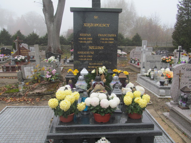 Grób Stefan Xiężopolski